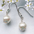 pearl earrings